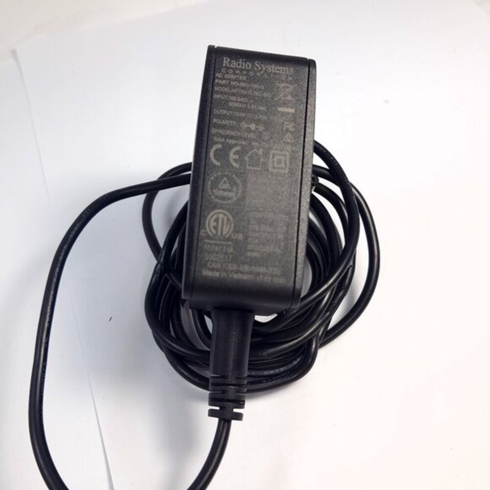 Radio Systems AC Adapter 650-190-3‎ NF10V-0.75C-DC 10V 0.75A plug cord power